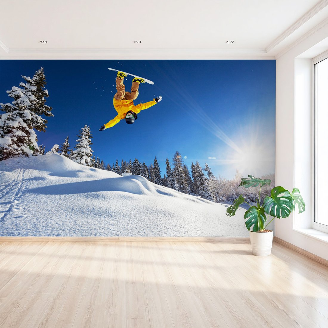 Fototapeta - śnieg, sport, zima