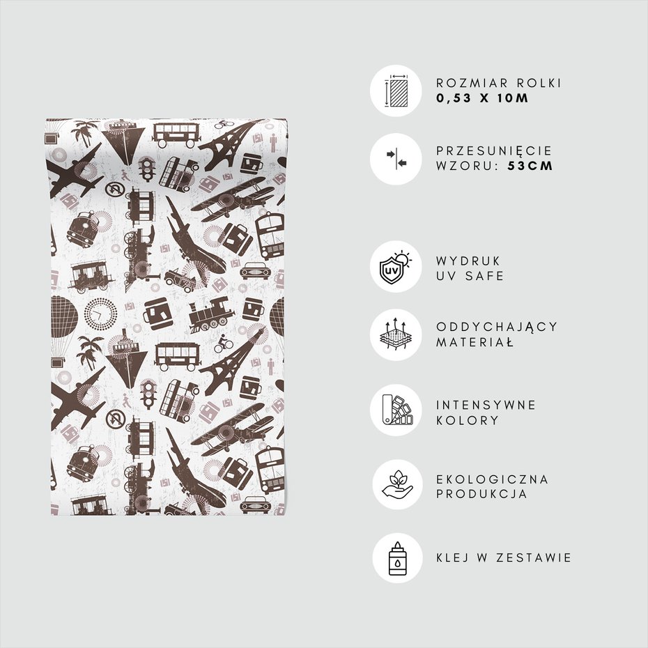 Tapeta - samolot, pociąg, podróż