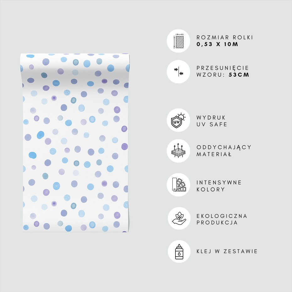 Tapeta - kropki, wzór, tło