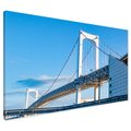 Obraz na płótnie - most, niebo, miasto
