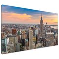 Obraz na płótnie - miasto, drapacze chmur, panorama
