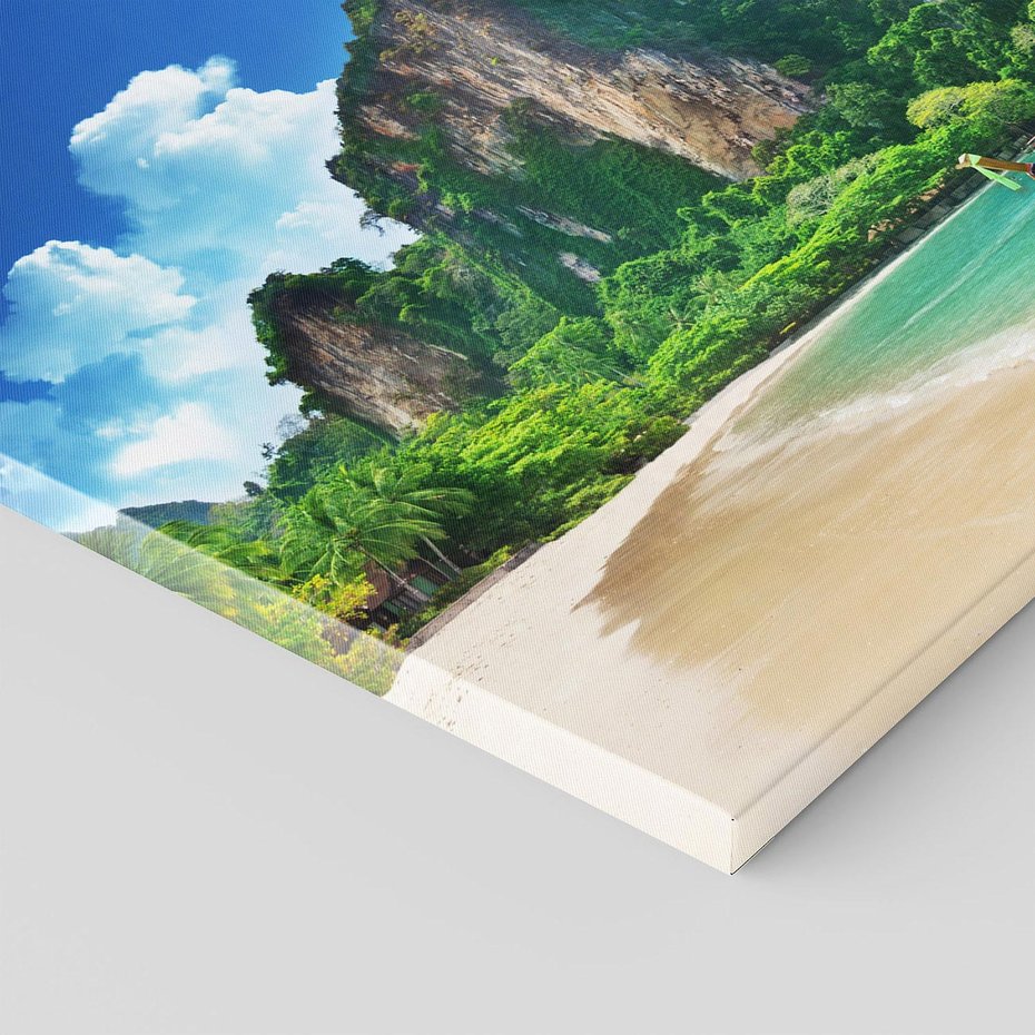 Obraz na płótnie - plaża, morze, skały