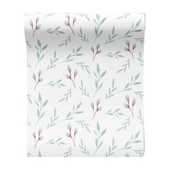 Tapeta - liście, gałązki, wiosna