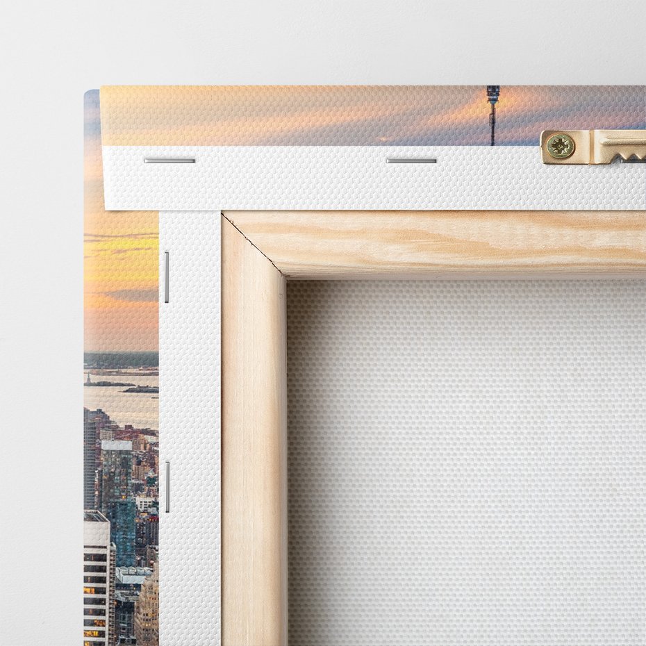 Obraz na płótnie - miasto, drapacze chmur, panorama