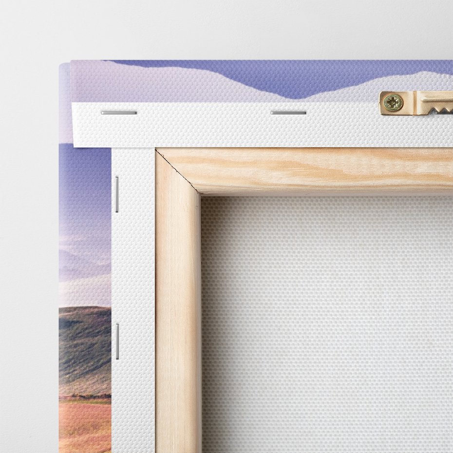 Obraz na płótnie - Toskania, krajobraz, wzgórza