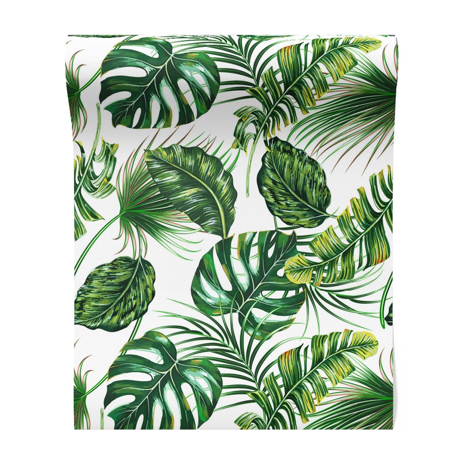 Tapeta - liście, tropiki, dżungla