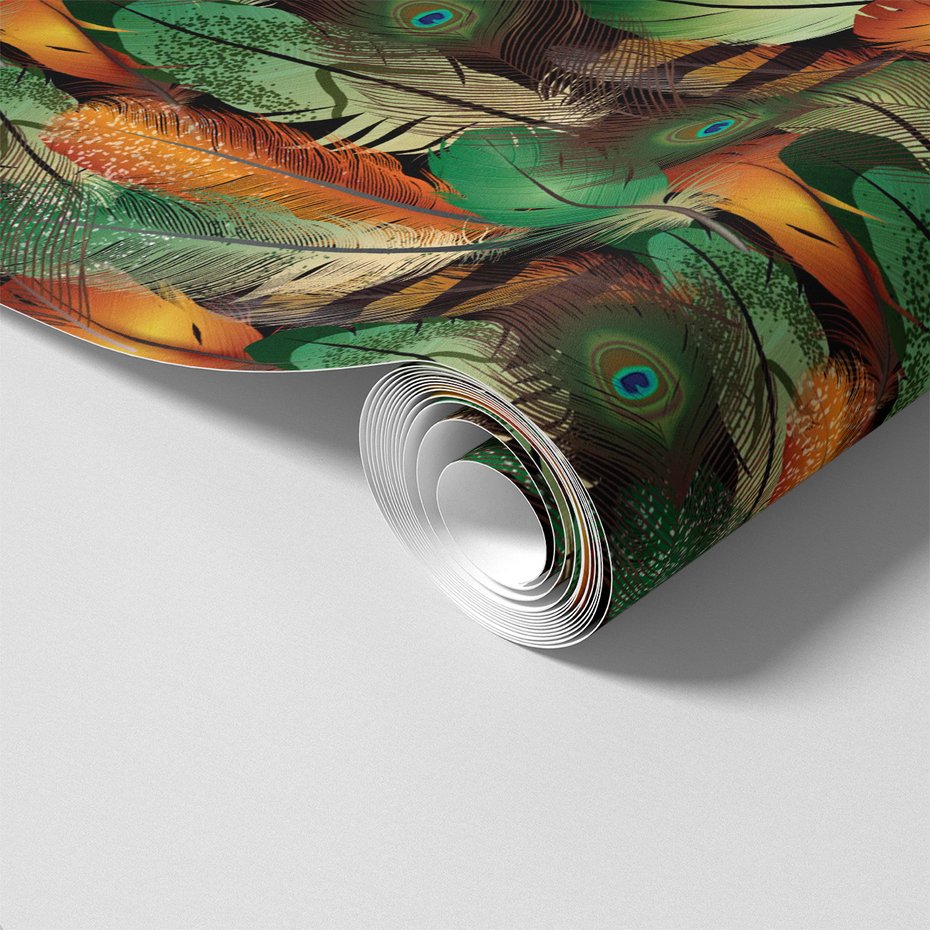 Tapeta - pióro, paw, elegancja