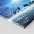 Obraz na płótnie - kosmos, przestrzeń, planety