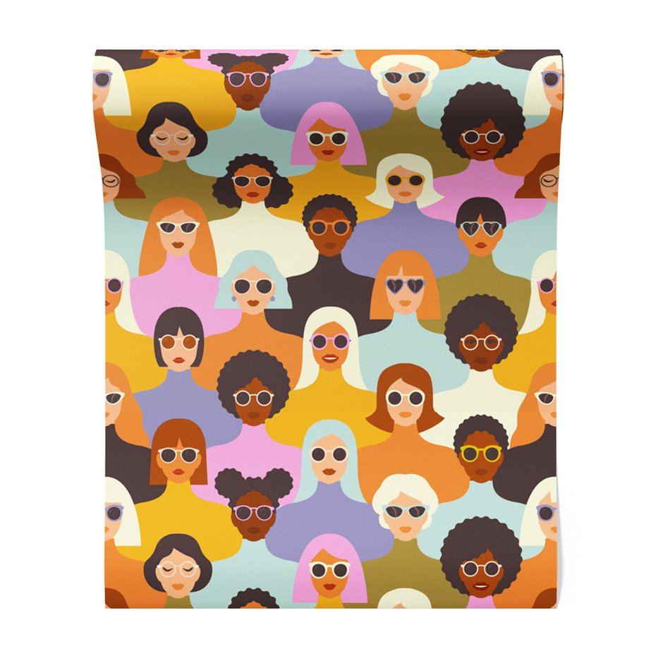 Tapeta - kobiety, okulary, portret