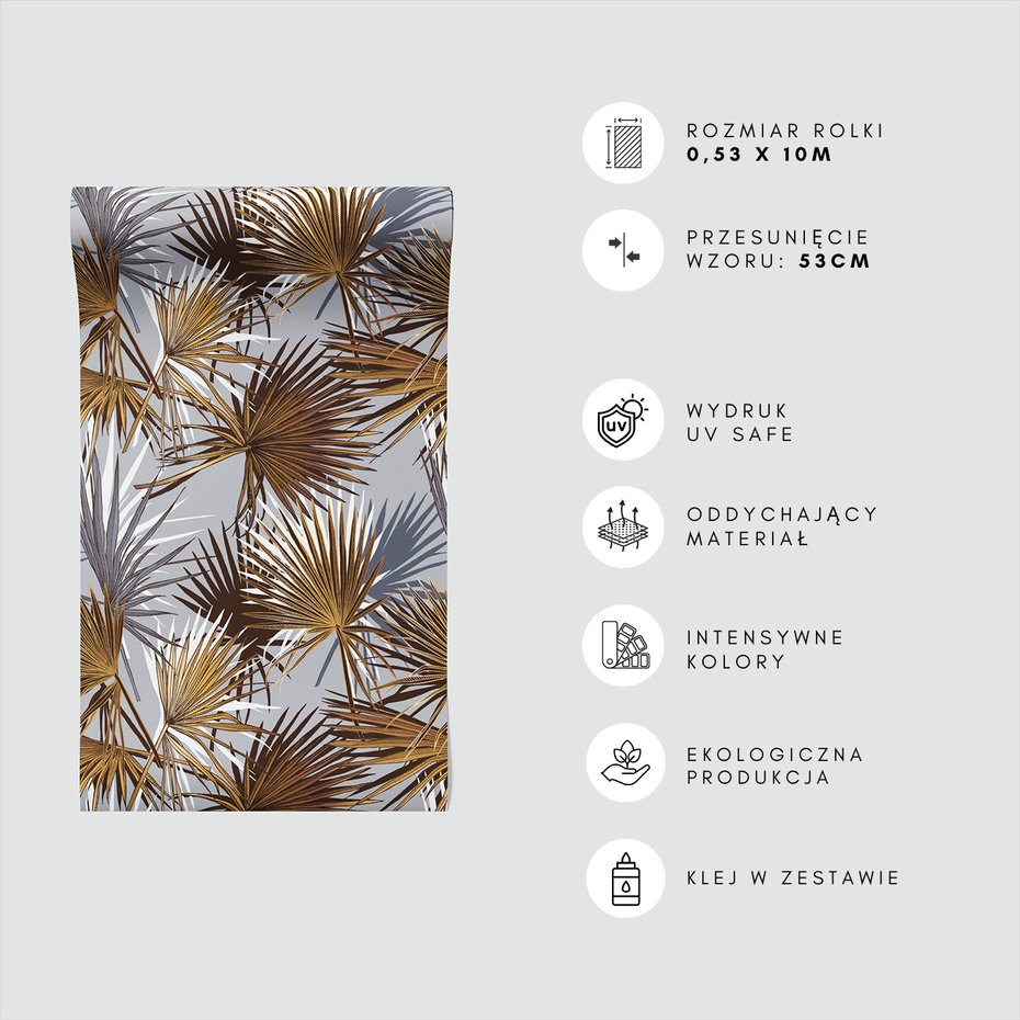 Tapeta - liście, ornament, tło