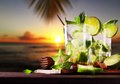 Fototapeta - mojito, drink, plaża