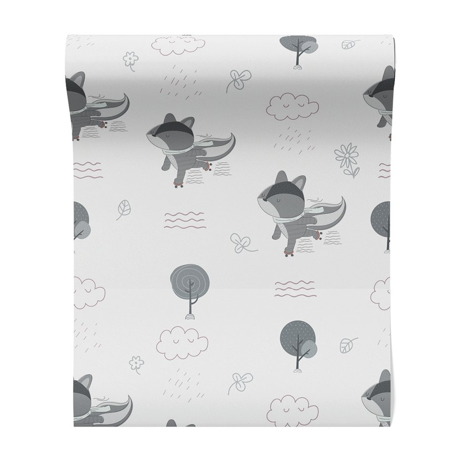 Tapeta - dziecięca, szop, chmura