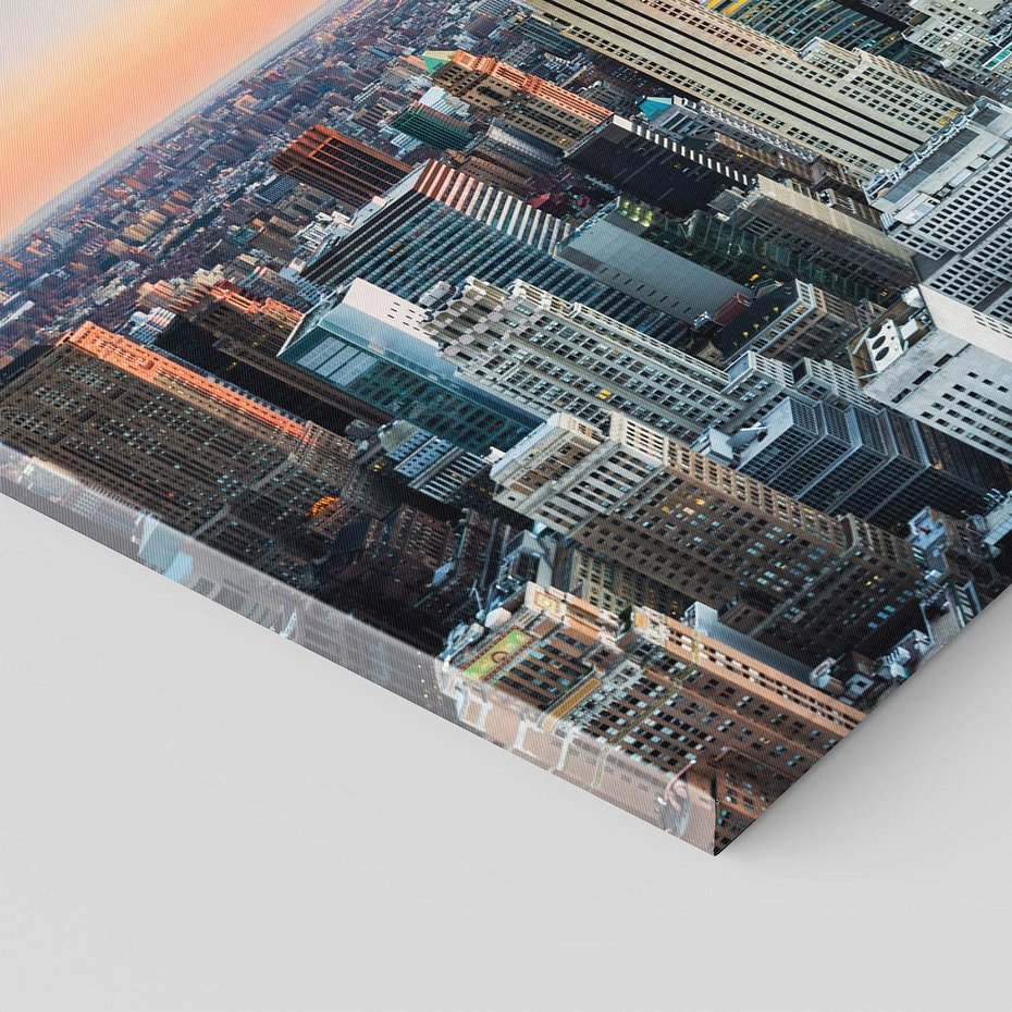 Obraz na płótnie - miasto, drapacze chmur, panorama