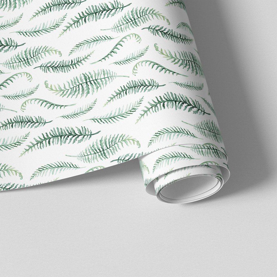 Tapeta - paproć, liście, natura