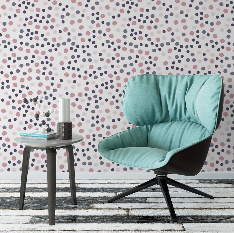 Tapeta - kropki, tło, pastelowe