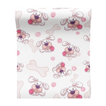 Tapeta - dziecięca, pies, kość,