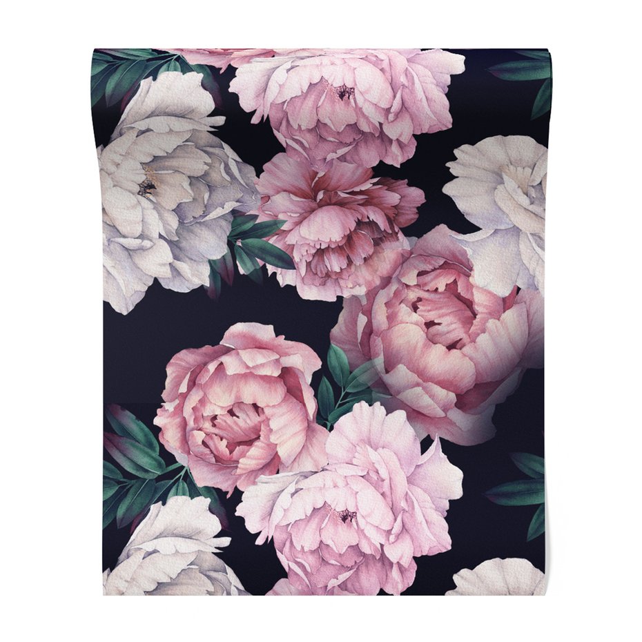 Tapeta - kwiaty, płatki, liście