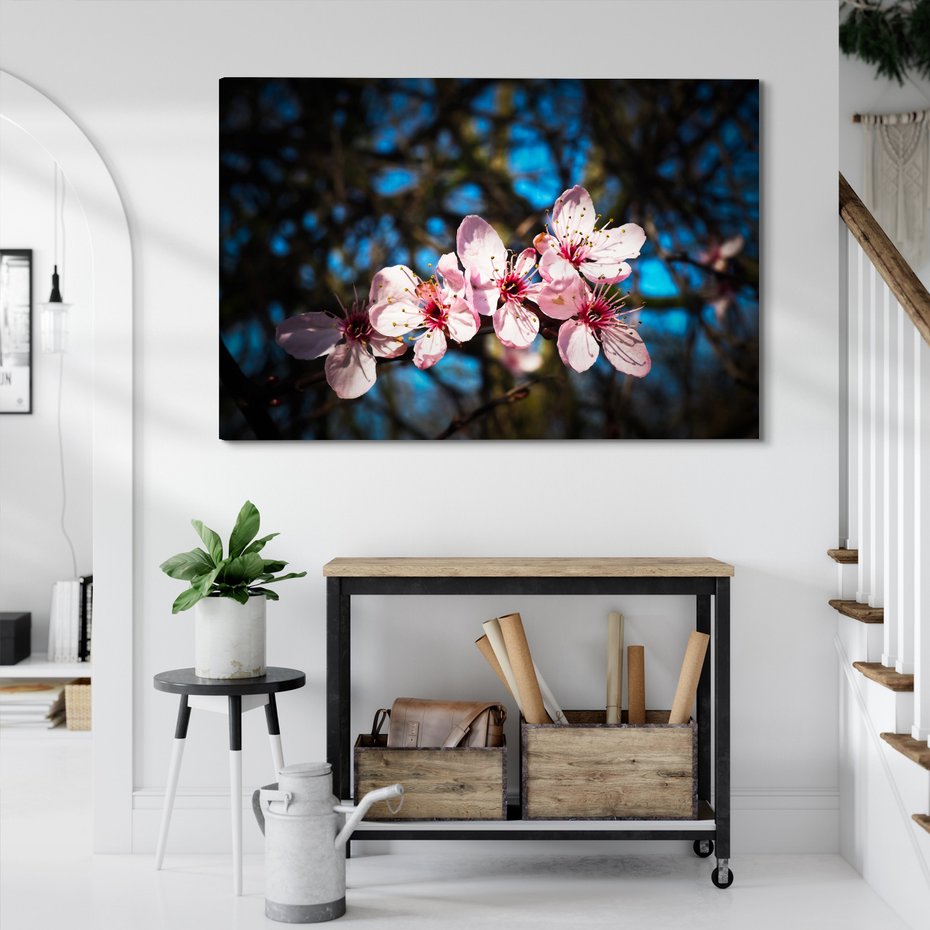 Obraz na płótnie - kwiaty, wiosna, natura