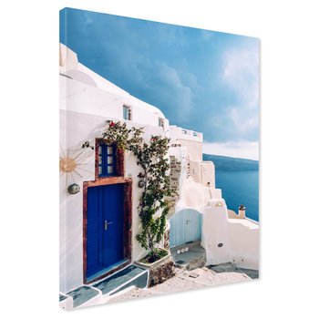 Obraz na płótnie - Santorini, Grecja, morze