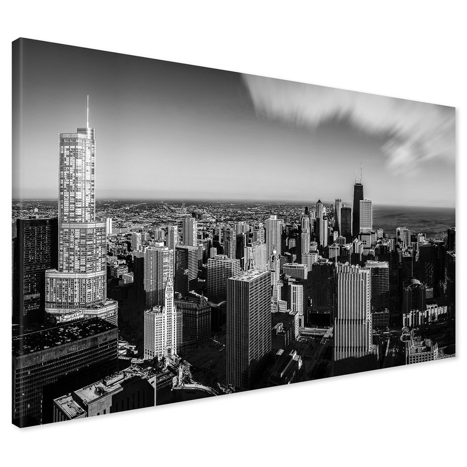 Obraz na płótnie - miasto, budynki, panorama