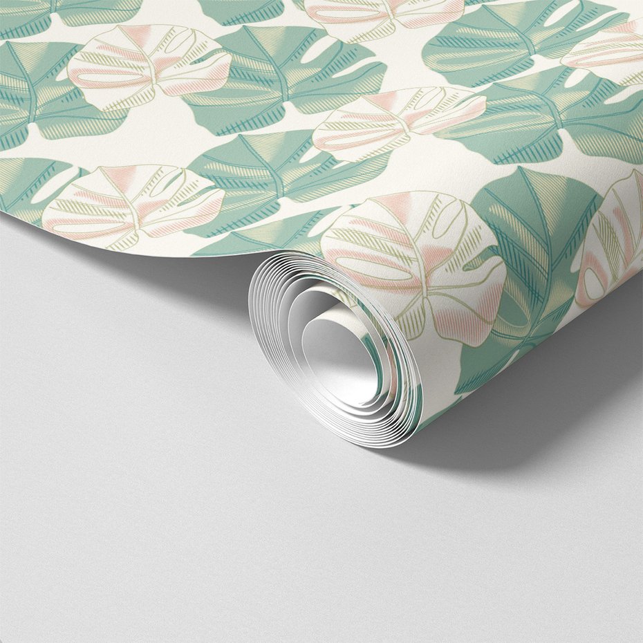 Tapeta - liście, monstera, natura