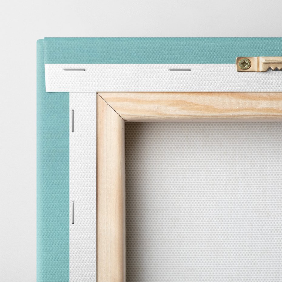 Obraz na płótnie - liść, złoto, abstrakcja