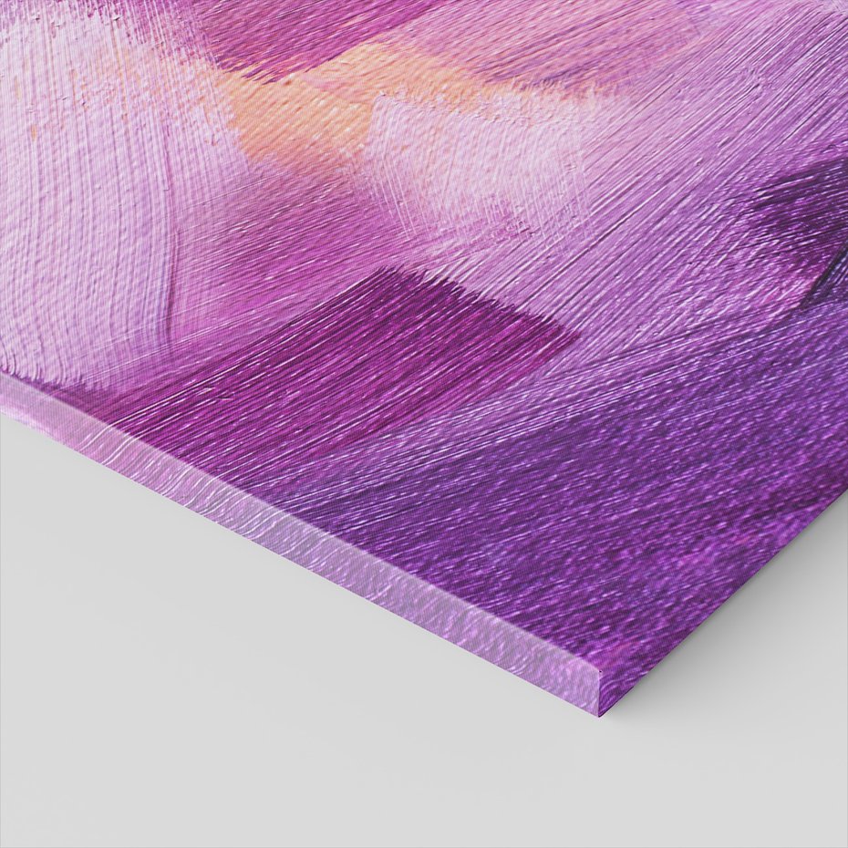 Obraz na płótnie - abstrakcja, fiolet, tekstura