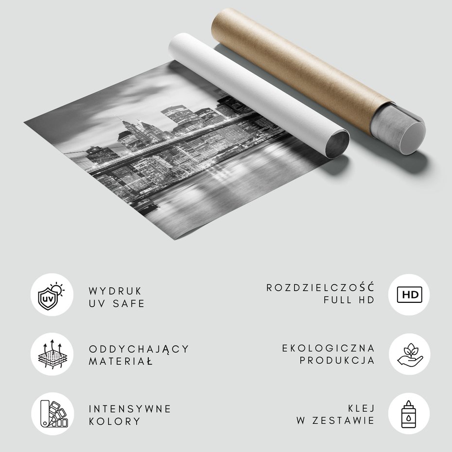 Fototapeta - miasto, most, budynki