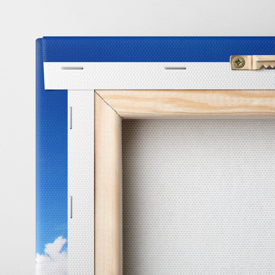 Obraz na płótnie - Santorini, Grecja, morze