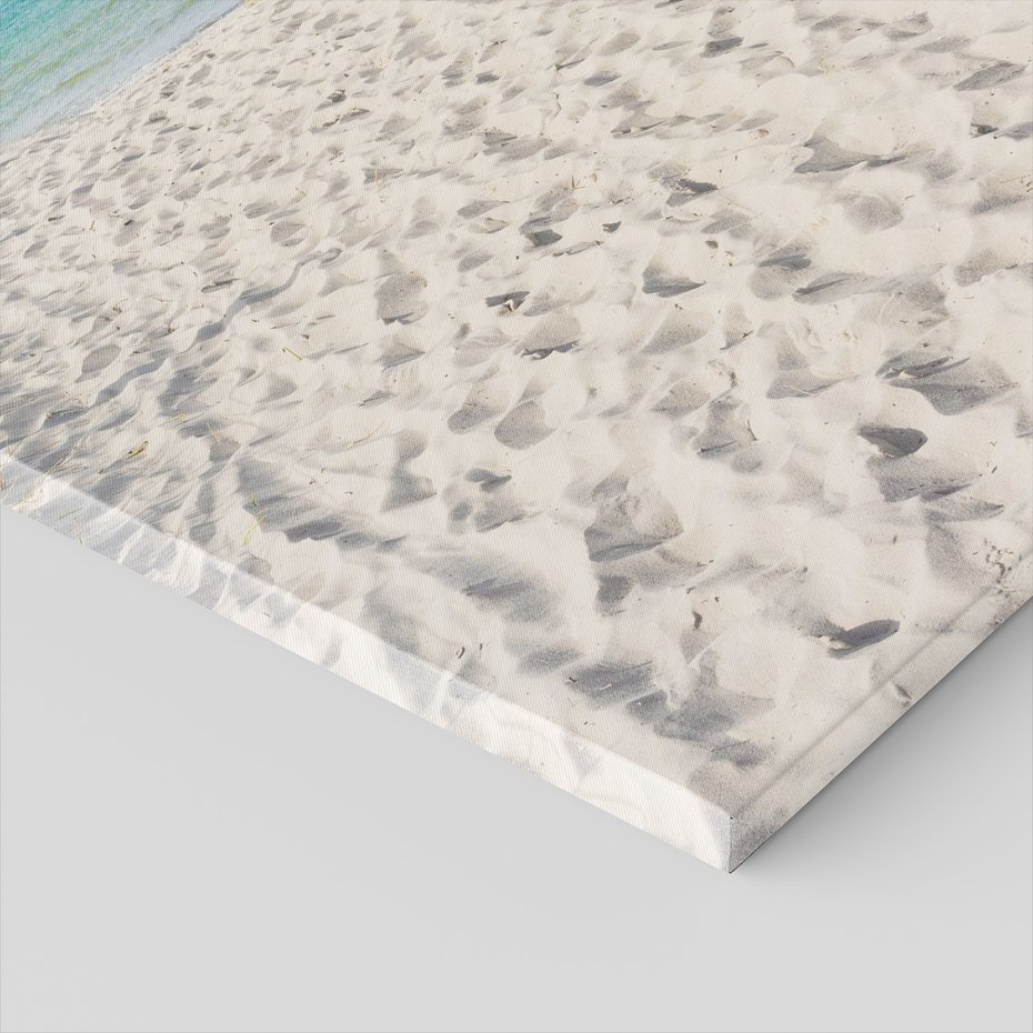 Obraz na płótnie - plaża, piasek, morze