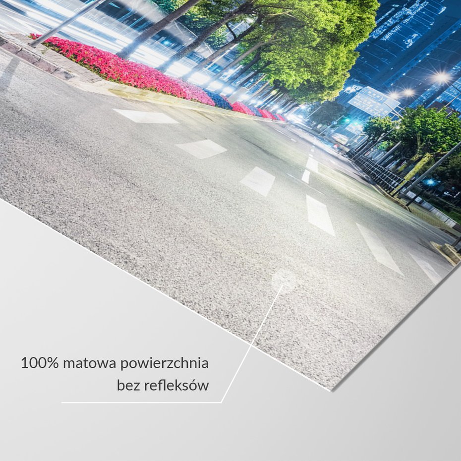 Fototapeta - miasto, ulica, noc