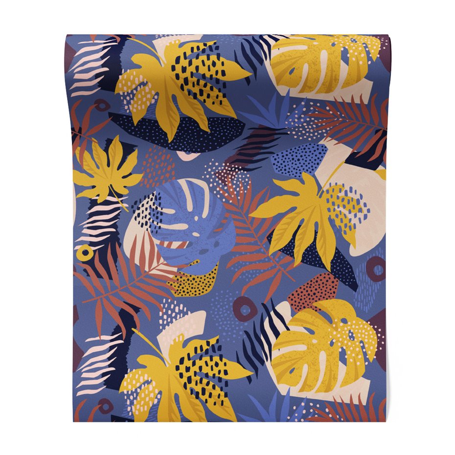 Tapeta - liście, abstrakcja, roślinność