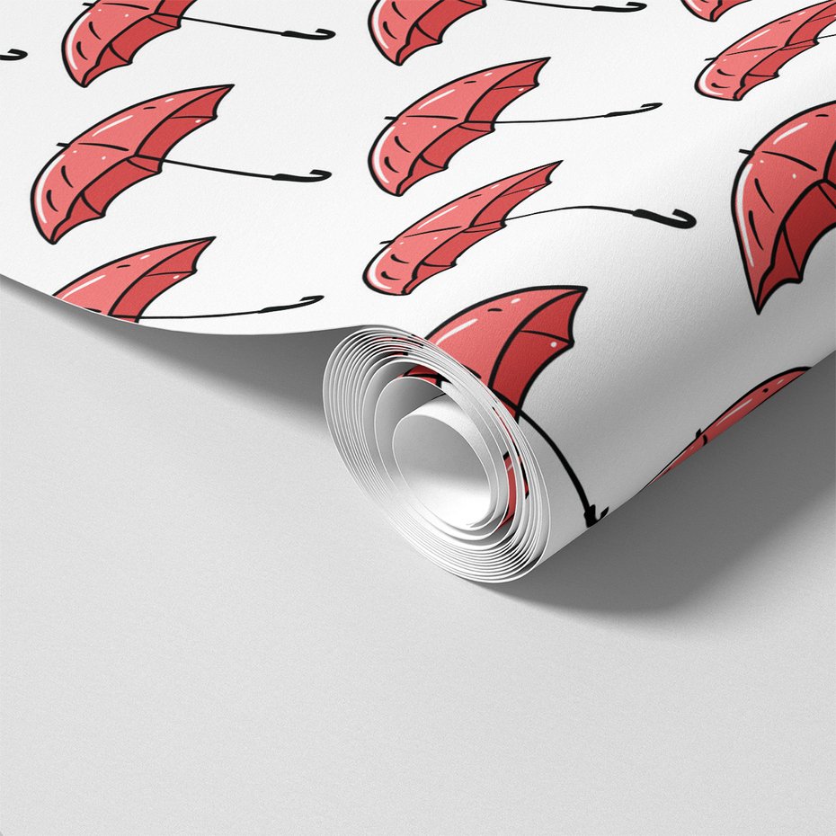 Tapeta - parasole, tło, rysunek