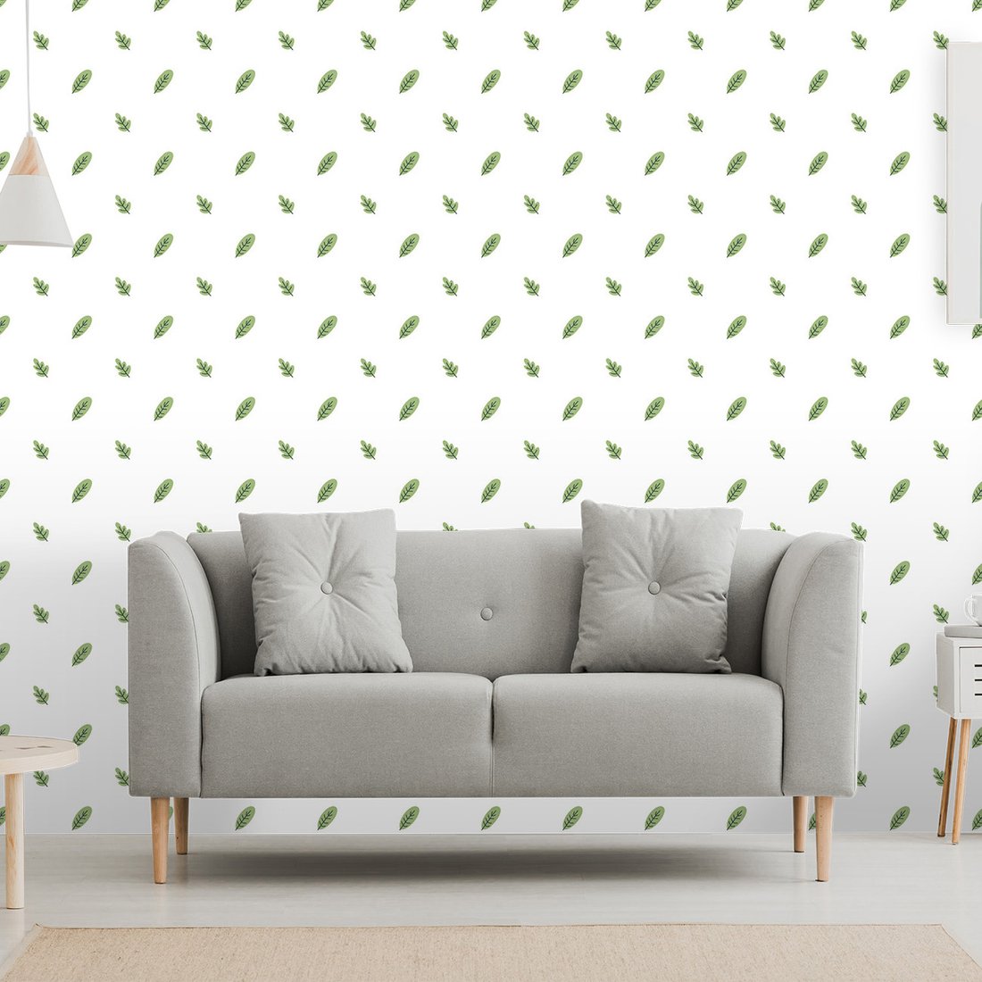 Tapeta - liście, natura, minimalizm