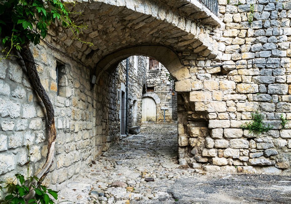 Fototapeta - uliczka, kamień, architektura