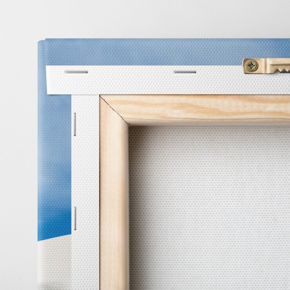 Obraz na płótnie - architektura, drzwi, schody