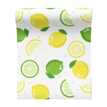 Tapeta - cytryny, owoce, limonki