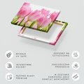 Obraz na płótnie - tulipany, kwiaty, różowe