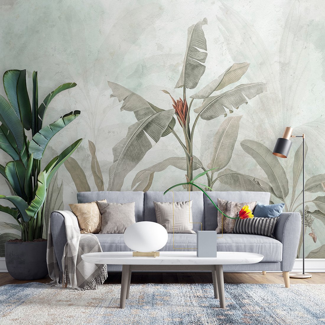 Fototapeta - loft, las, tropikalny