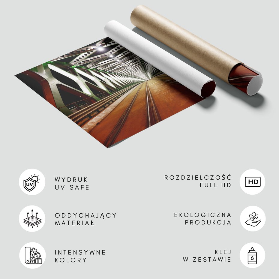 Fototapeta - most, noc, oświetlenie