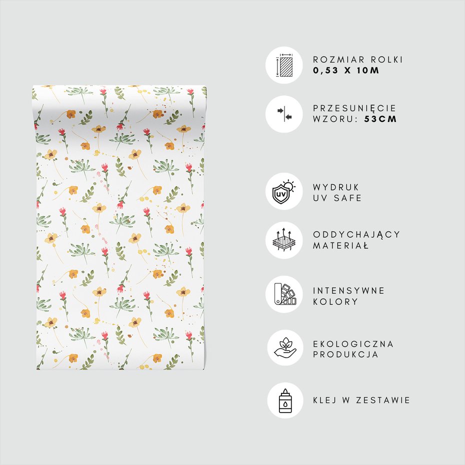 Tapeta - kwiaty, liście, natura