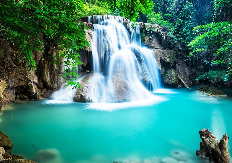Fototapeta - wodospad, natura, woda