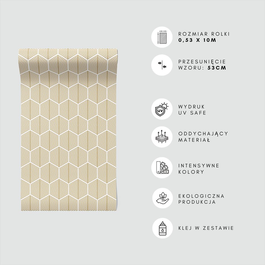 Tapeta - geometria, heksagon, abstrakcja