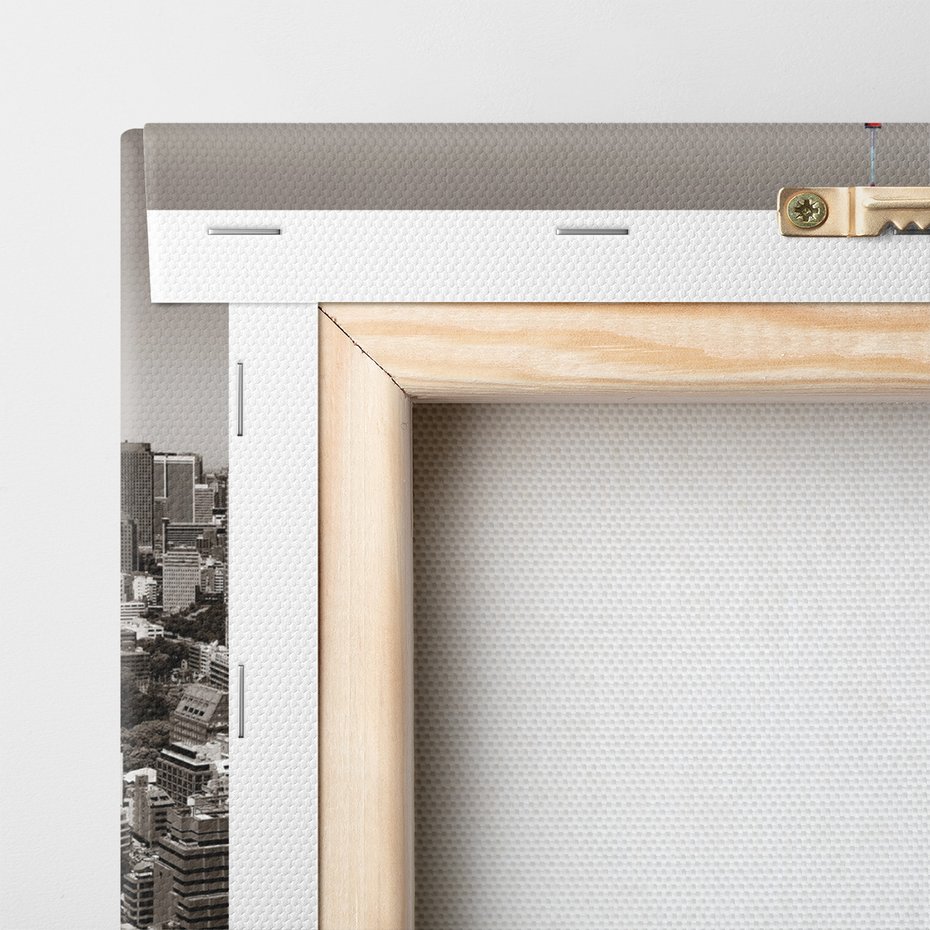 Obraz na płótnie - miasto, wieża, budynki