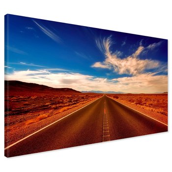 Obraz na płótnie - krajobraz, droga, niebo