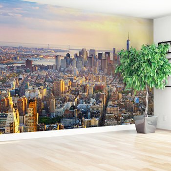 Fototapeta - miasto, panorama, drapacze chmur