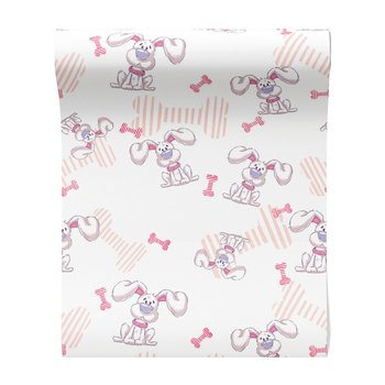 Tapeta - dziecięca, królik, kość,