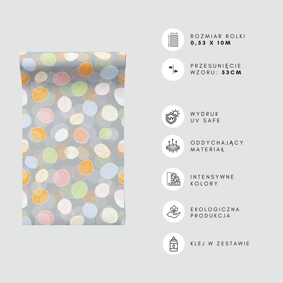 Tapeta - liście, tło, pastelowe