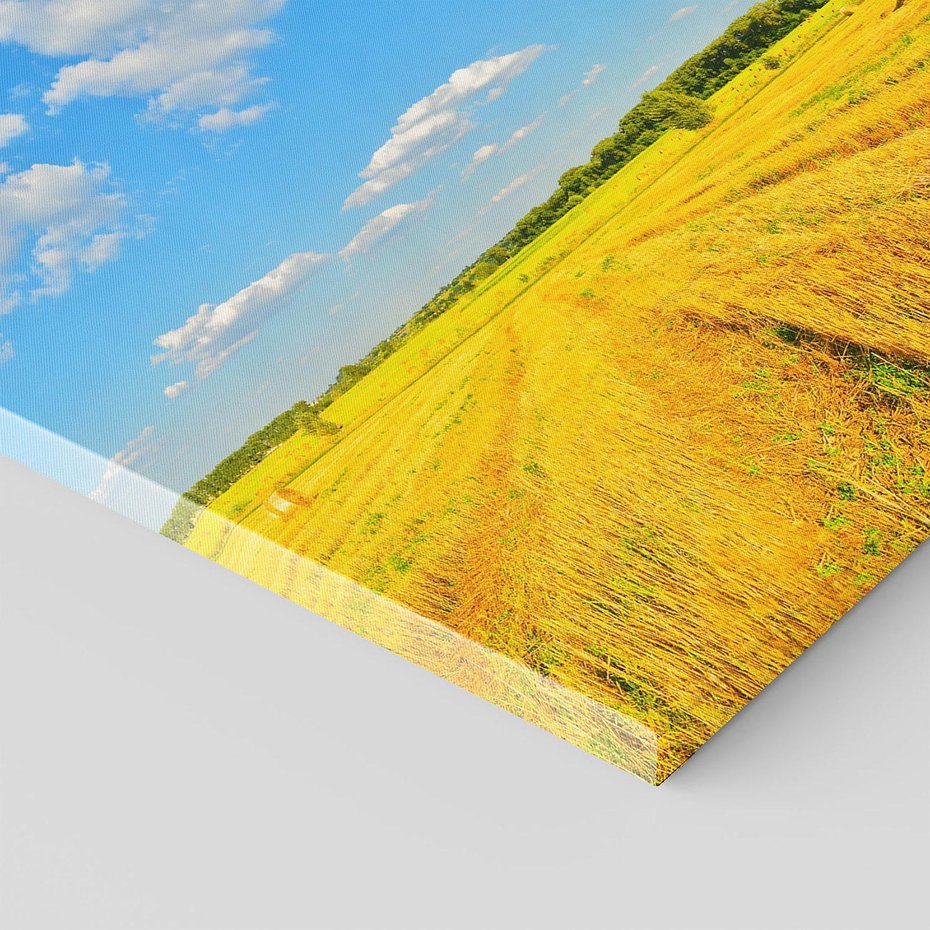 Obraz na płótnie - pola, niebo, krajobraz