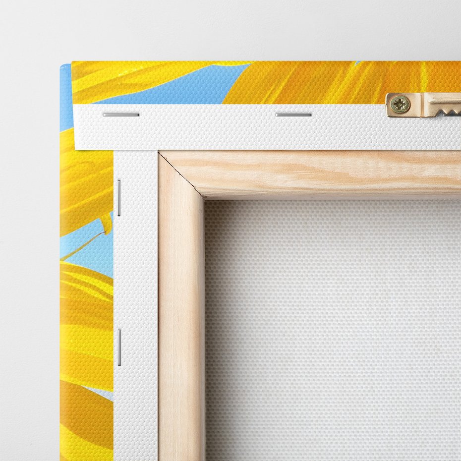 Obraz na płótnie - słonecznik, lato, kwiat